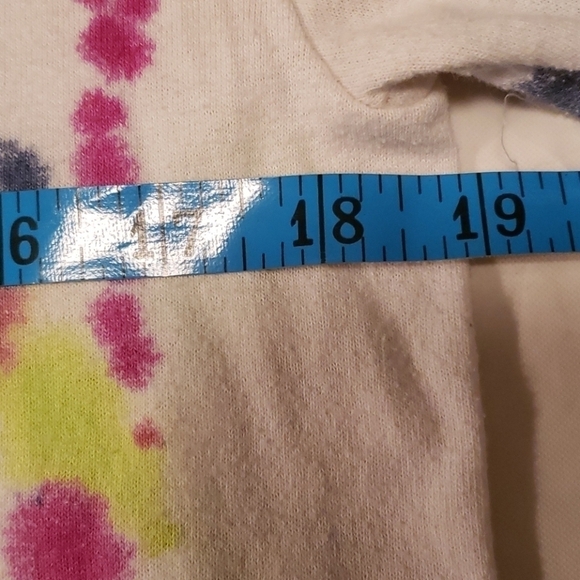 Tie Dye Tee Cross Country Tee on White S - Picture 7 of 8